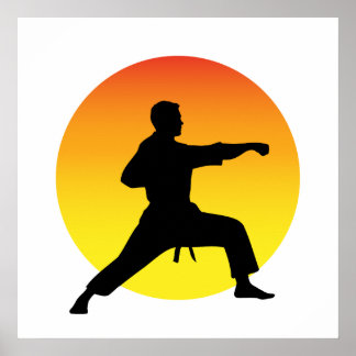 Póster Karate Punch.