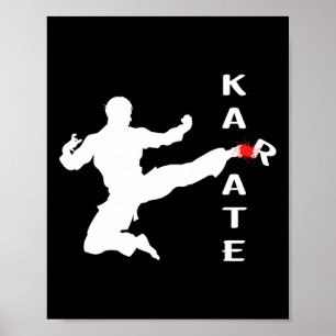 Póster Karate Shirt