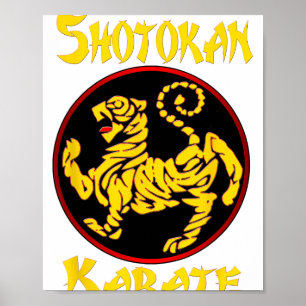 Póster Karate Shotokan Tiger Martial Arts
