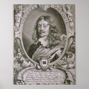 Póster Karl Gustavo Wrangel (1603-73) del 'DES de los