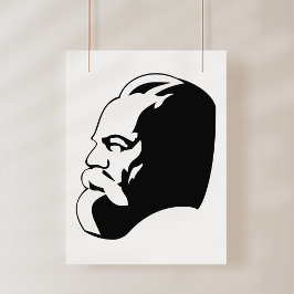Póster Karl Marx, Comunismo, Socialismo, Unión Soviética