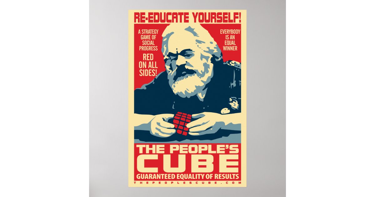 Póster Karl Marx - el cubo de la gente: Poster de OHP ...