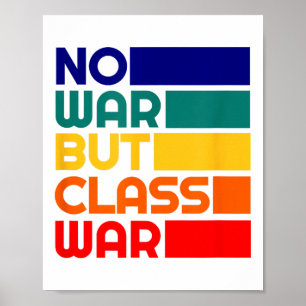 Póster Karl Marx Sin Guerra Pero Una Izquierda Radical De