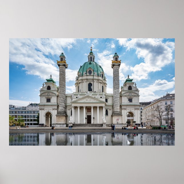 Póster Karlfalche en Viena, Austria (Frente)