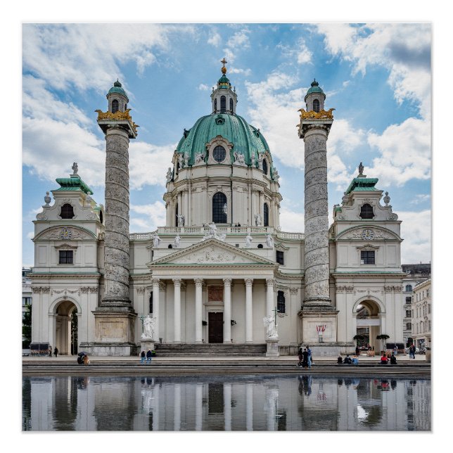 Póster Karlfalche en Viena, Austria (Anverso)