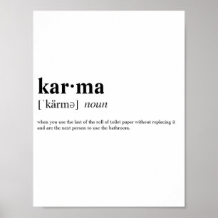 Póster Karma