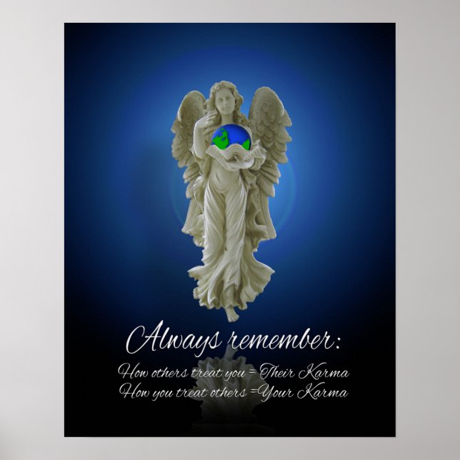 Póster Karma angel (Frente)
