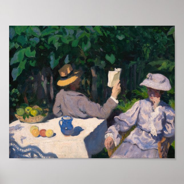 Póster Károly Ferenczy - Mañana Soleada (Frente)