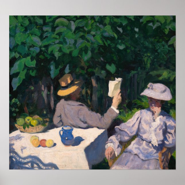 Póster Károly Ferenczy - Mañana Soleada (Frente)