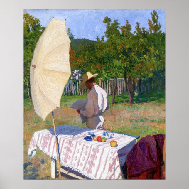 Póster Károly Ferenczy - Octubre (Frente)