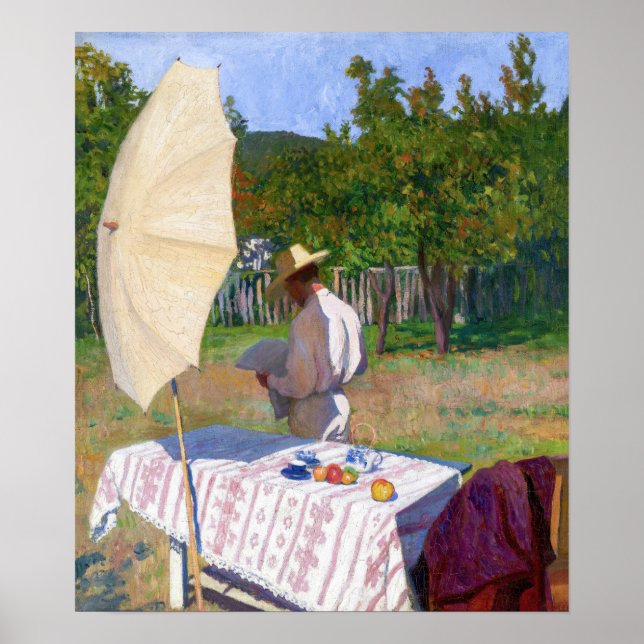Póster Károly Ferenczy - Octubre (Frente)