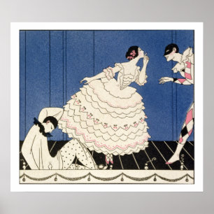 Póster Karsavina, 1914 (impresión del pochoir)