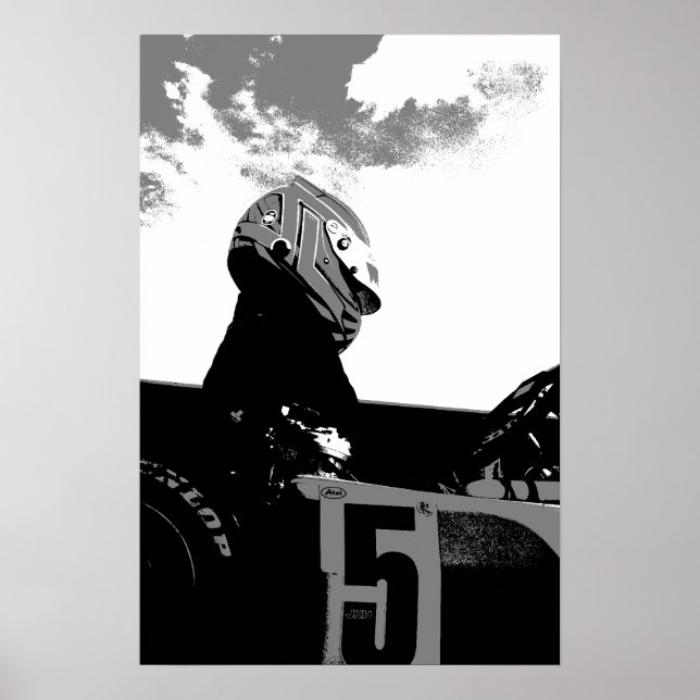 Póster Karting Poster KF1 (Frente)