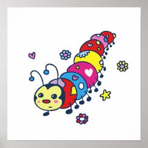 Póster Kat la oruga