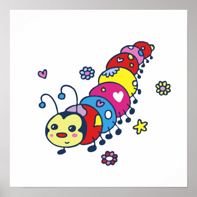 Póster Kat la oruga (Frente)