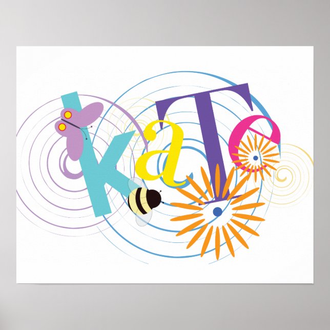 Póster Kate Poster, White Background (Frente)