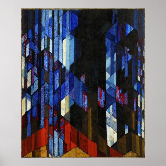 Póster Katedrála (Catedral) de František Kupka 1913 (Frente)