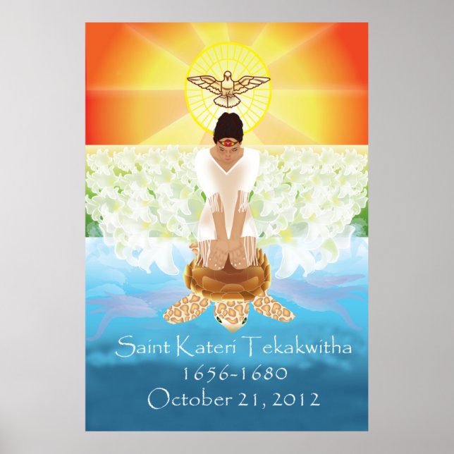 Póster Kateri Tekakwitha poster (Frente)
