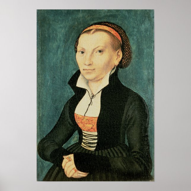 Póster Katharina von Bora, futura esposa de Martin (Frente)