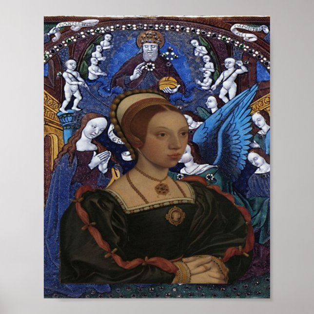 PÓSTER KATHERINE HOWARD REINA DE INGLATERRA Y ANUNCIACIÓN (Frente)