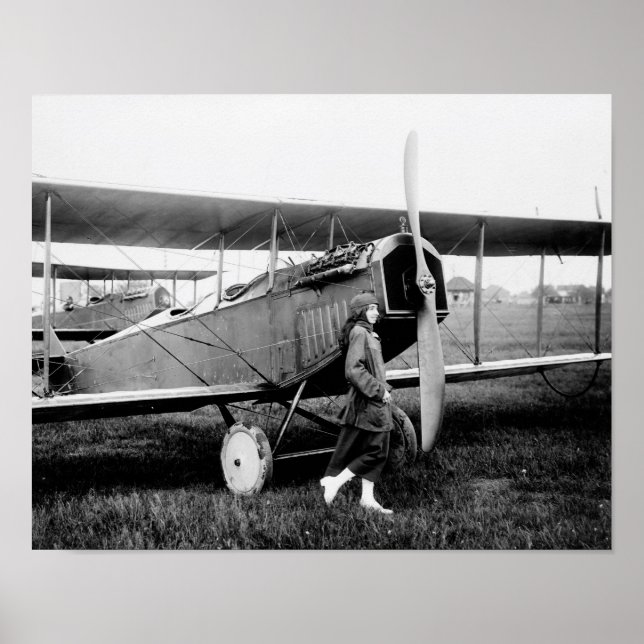 Póster Katherine Stinson poster (Frente)