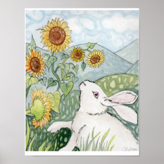 Póster Katniss and Sunflowers