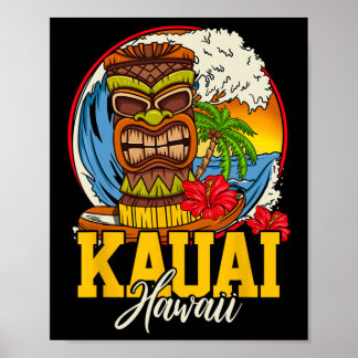 Póster Kauai Hawaii 