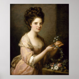 Póster Kauffman - condesa Eleanor De Lauderdale