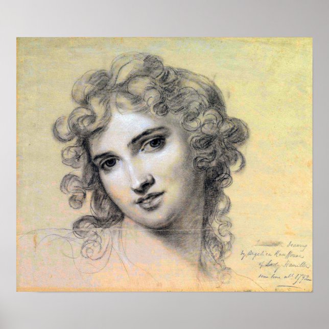 Póster Kauffman - Emma Hamilton (Frente)