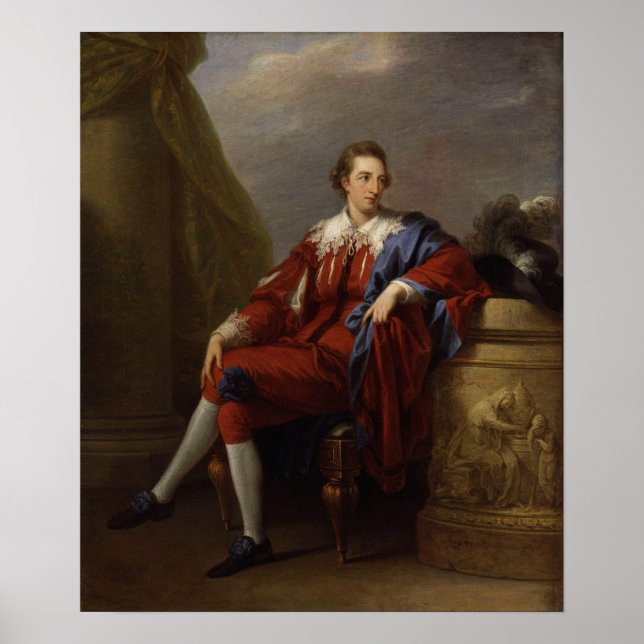 Póster Kauffman - Retrato De John Simpson 1777 (Frente)