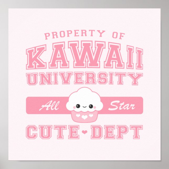 Póster Kawaii Cute Dept (Frente)