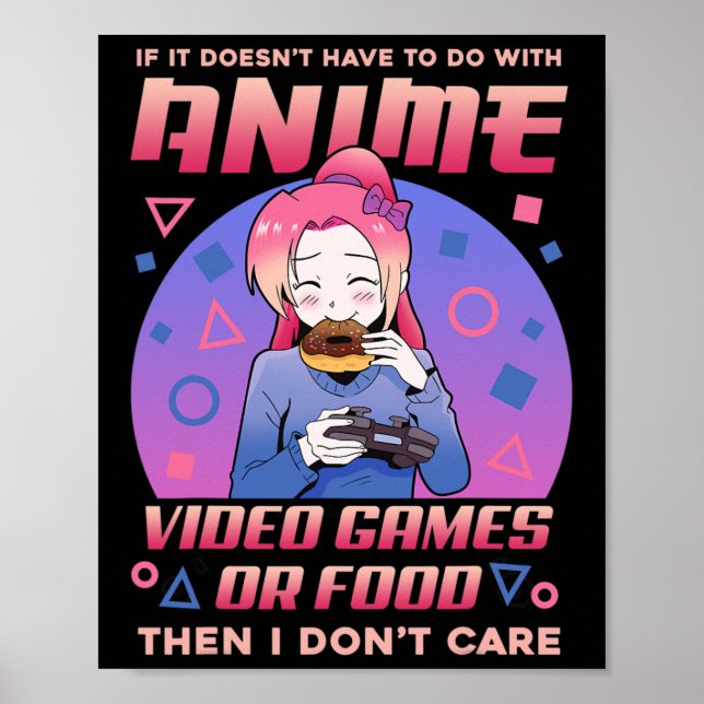 Póster Kawaii Otaku Japón M (Frente)