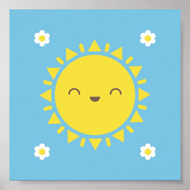 Póster Kawaii Sunny Days (Frente)