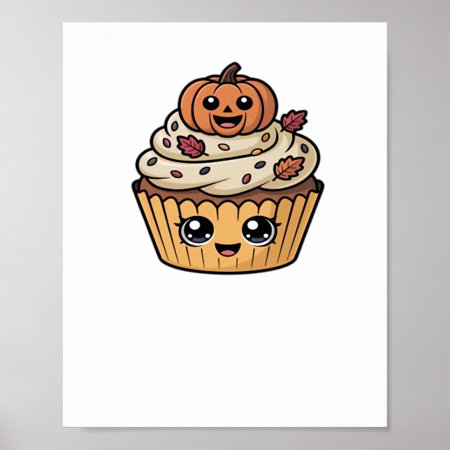 Póster kawaii thanksgiving Classic T-Shirt (Frente)