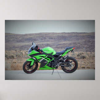 Póster Kawasaki Ninja 300
