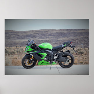 Póster Kawasaki Ninja 636