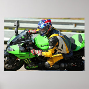 Póster kawasaki zx10r