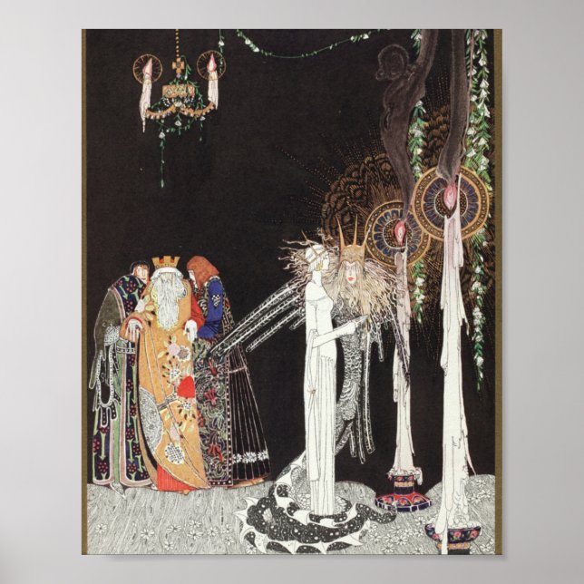 Póster Kay Nielsen Al Este Del Sol Y Al Oeste De La Luna (Frente)