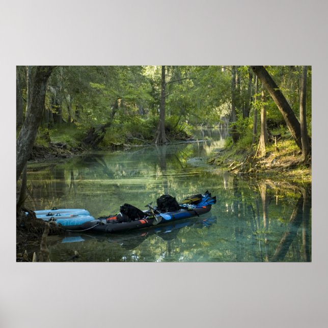 Póster Kayak & Raft in Spring Print (Frente)