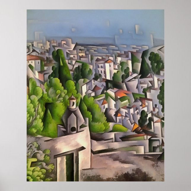 Póster Kayakoy Vacía El Paisaje Urbano De Casas Antiguas (Frente)