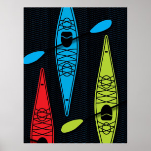 Póster kayakRBG poster