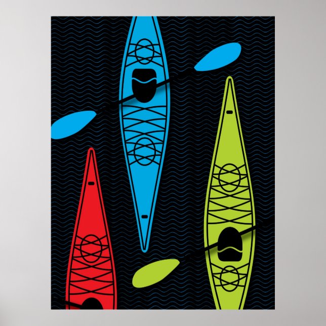 Póster kayakRBG poster (Frente)