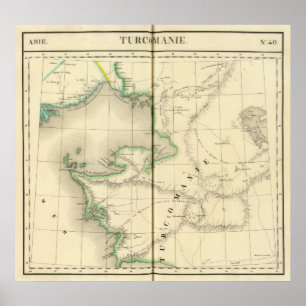 Póster Kazajistán, Uzbekistán