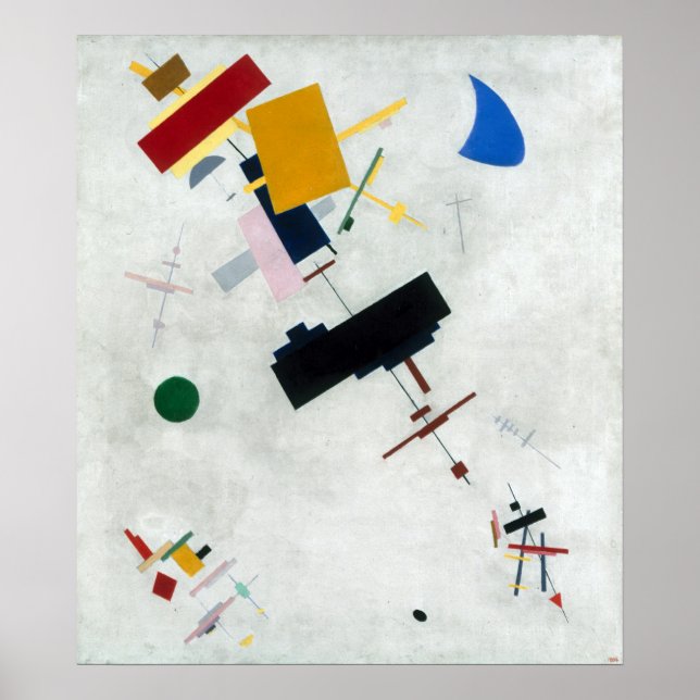 Póster Kazimir Malevich - Suprematismo (Frente)