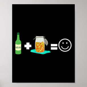 Póster Kbbq Coreano Bbq Kimchi Ramen 1