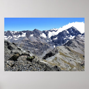 Póster Kea Pair en el pico Avalanche