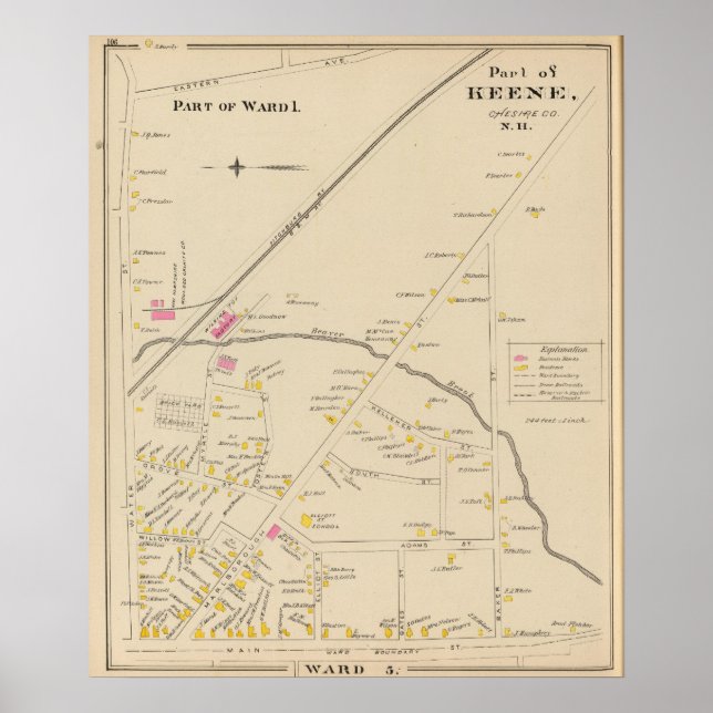 Póster Keene, Sala 1 (Frente)