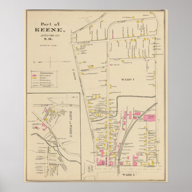 Póster Keene, Sala 12 (Frente)