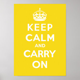 Póster Keep Calm and Carry On_SUNSHINE