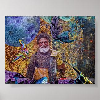 Póster Keeper of Indigo Seas